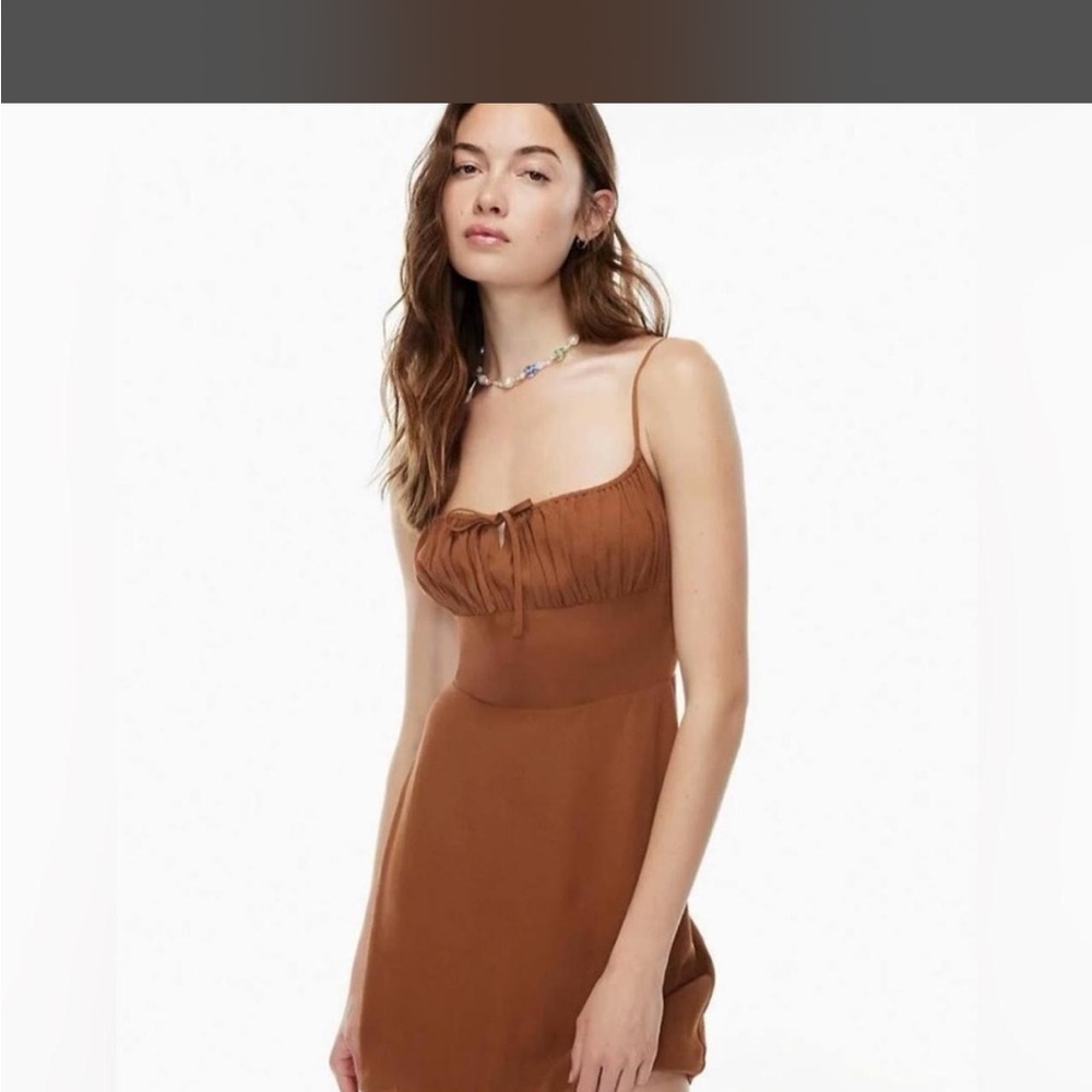 Sunday Best Brown Mini Dress